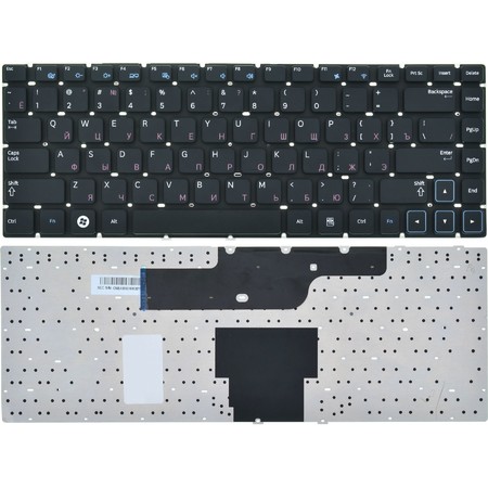 Клавиатура черная без рамки для Samsung NP300E4A-A01