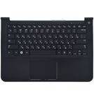 Клавиатура черная (Топкейс черный) для Samsung NP900X3A-B05