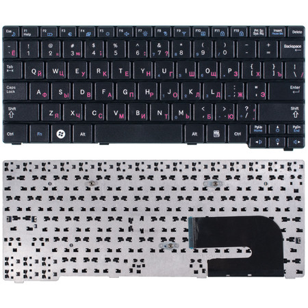 Клавиатура черная для Samsung N102S (NP-N102S-B04)