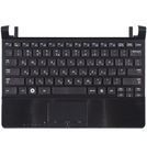 Клавиатура черная (Топкейс черный) для Samsung N230 (NP-N230-JA01)