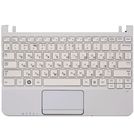 Клавиатура белая (Топкейс белый) для Samsung NC110 (NP-NC110-A01)