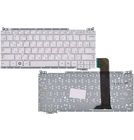 Клавиатура белая без рамки для Samsung NC110 (NP-NC110-A05)