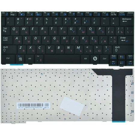 Клавиатура черная для Samsung NC20 (NP-NC20-KA01)
