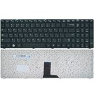 Клавиатура черная с черной рамкой для Samsung R580 (NP-R580-JS02)