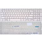 Клавиатура белая без рамки (Горизонтальный Enter) для Samsung NP510R5E-S02