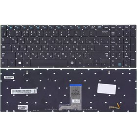 Клавиатура черная с подсветкой для Samsung NP880Z5E