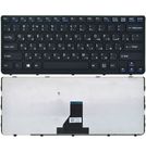 Клавиатура черная с черной рамкой для Sony VAIO SVE14A1S1RB