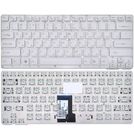 Клавиатура серебристая без рамки для Sony VAIO VPCCA3S1R/D PCG-61715V
