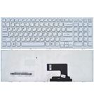 Клавиатура для Sony VAIO VPCEH белая с белой рамкой