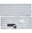 Клавиатура серебристая без рамки для Sony VAIO VPC-SB1A9R/B