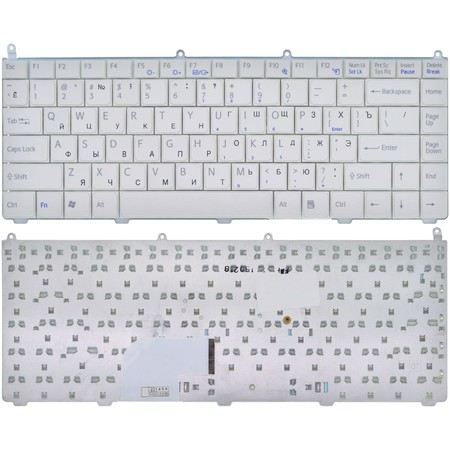 Клавиатура для Sony VAIO VGN-AR белая