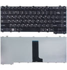 Клавиатура черная для Toshiba Satellite L300D