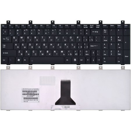 Клавиатура для Toshiba Satego P100 черная