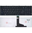 Клавиатура черная для Toshiba Satellite C50-A