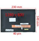 Дисплей 10.1" / LVDS 40 pin 1280x800 3mm / B101EW05 V.1 / ASUS Transformer Pad TF300T
