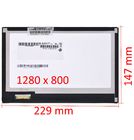 Дисплей 10.1" / LVDS 40 pin 1280x800 3mm / B101EVN06.1 / Acer Iconia Tab A510