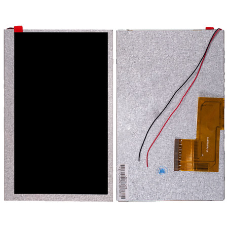 Дисплей 7.0" / шлейф 60 pin 800x480 (104x165mm) / H-B070D-12AE / Провод на подсветку