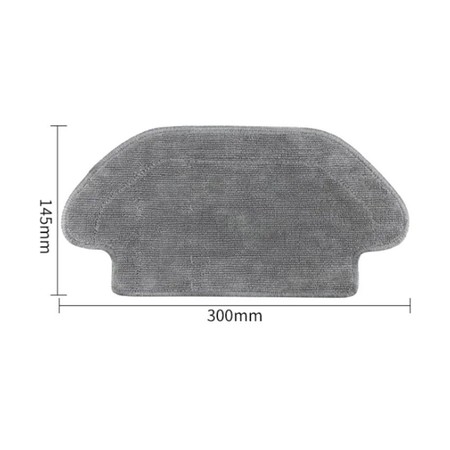 Сменная фибра тряпка робота-пылесоса (комплект 2 шт) для Viomi Cleaning Robot V2 Pro (V-RVCLM21B)