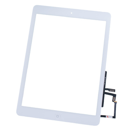 Тачскрин белый с кнопкой HOME для Apple iPad Air A1474