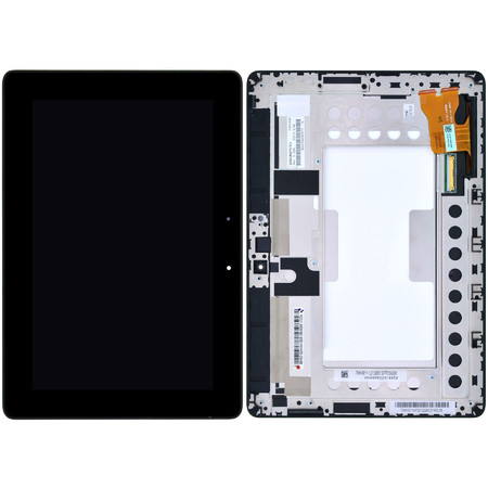 Модуль (дисплей + тачскрин) для ASUS MeMO Pad Smart 10 (ME301) K001 черный с рамкой 5280N FPC-1