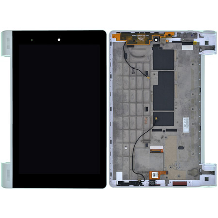 Модуль (дисплей + тачскрин) для Lenovo YOGA Tablet 8 B6000 (60044) с серебристой рамкой