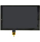 Модуль (дисплей + тачскрин) черный для Lenovo Yoga Tablet 3 10" (YT3-X50)