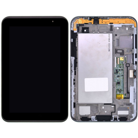 Модуль (дисплей + тачскрин) черный с рамкой для Samsung Galaxy Tab 2 7.0 P3110 (GT-P3110) Wi-Fi