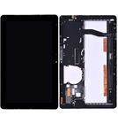 Модуль (дисплей + тачскрин) черный с рамкой для Samsung Slate 7 XE700T1A (XE700T1C-H01)