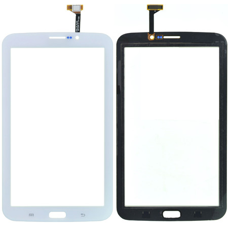 Тачскрин для Samsung Galaxy Tab 3 P3200 (GT-P3200) 3G белый (С отверстием под динамик)