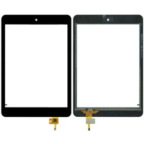 Тачскрин (136x199mm) черный для Prestigio MultiPad 4 QUANTUM 7.85 3G (PMP5785C)