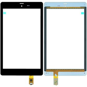 Тачскрин (123x212mm) черный для Casper Via T8 3G