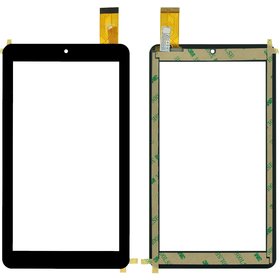 Тачскрин (104x184mm) черный для Ginzzu GT-7020