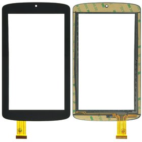Тачскрин (111x192mm) черный для CROWN B768
