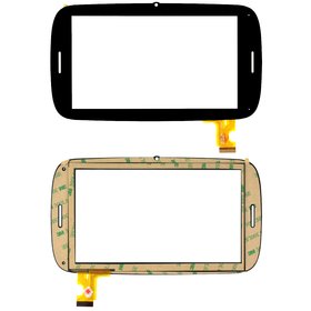 Тачскрин (110x197mm) черный для Qumo Kids Tab 2