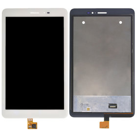 Модуль (дисплей + тачскрин) белый для Huawei MediaPad T1 8.0 (S8-701U)