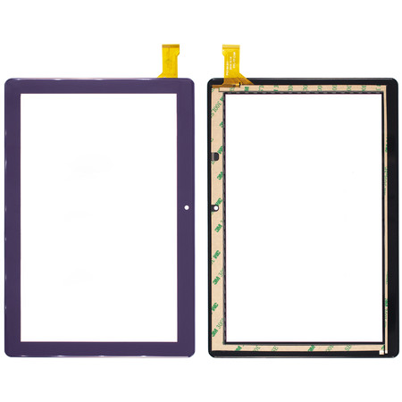 Тачскрин 10.1" 51 pin (168x246mm) DP101518-F1 (2,5D) фиолетовый