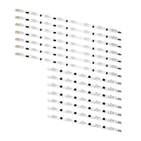 Подсветка 2013SVS39F, D2GE-390SCA-R3 D2GE-390SCB-R3 для телевизора Samsung UE39F5000AK, UE39F5300AK, UE39F5500AK, UE39F5020AK, для матрицы CY-HF390BGMV1V, 39" 3V / 13 led / (комплект 14 шт) 802mm