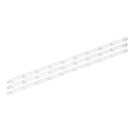 Подсветка для телевизора SUPRA STV-LC32440WL, IRBIS T32Q44HAL, 3BL-T6324102-019B / 32" 3V 10 led (комплект 3 шт) 632mm (2A+1B)