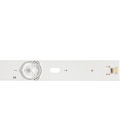 Подсветка CL-40-D307-V3 для телевизора Philips 40PFT4109/60 / 40" 6V 7 led 3 pin (комплект 3 шт) 775mm 