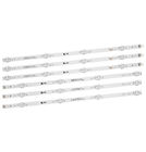 Подсветка для телевизора HI VHIX-43U169MSY, VHIX-43F169MSY, Витязь 43LU1204, DIGMA DM-LED43SQ20 3V 3 pin (комплект 6 шт) 8 led 828mm