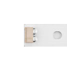 Подсветка 43" 3V / 8 led / 3 pin (комплект 6 шт) 855mm GC43D008-ZC22AG-14 303GC430041 (6шт) (FixitOn) укороченная