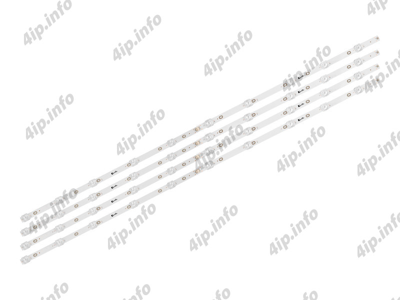 Подсветка 50" 3V / 10 led / (комплект 8 шт) 955mm(L+R) (4L+4R) (FixitOn) укороченная / Haier 50 Smart TV S5