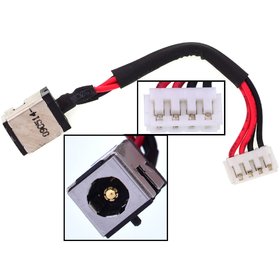 Шлейф / плата / на разъем питания для Asus K40AB