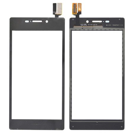 Тачскрин черный для Sony Xperia M2 Dual (D2302)