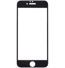 Защитное стекло 4D для Apple iPhone 6, 6S полное покрытие (полноэкранное) черное