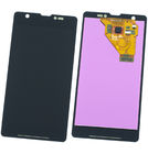 Модуль (дисплей + тачскрин) черный для Sony Xperia ZR (C5503)
