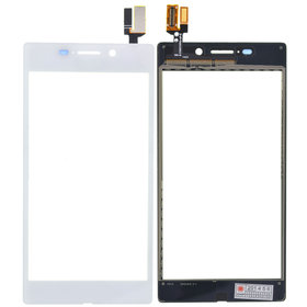 Тачскрин белый для Sony Xperia M2 Aqua (D2403)