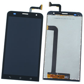 Модуль (дисплей + тачскрин) черный для Asus ZenFone 2 Laser (ZE550KL)