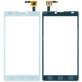 Тачскрин белый для ZTE Blade L2