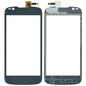 Тачскрин черный для Fly IQ4413 EVO Chic 3 Quad